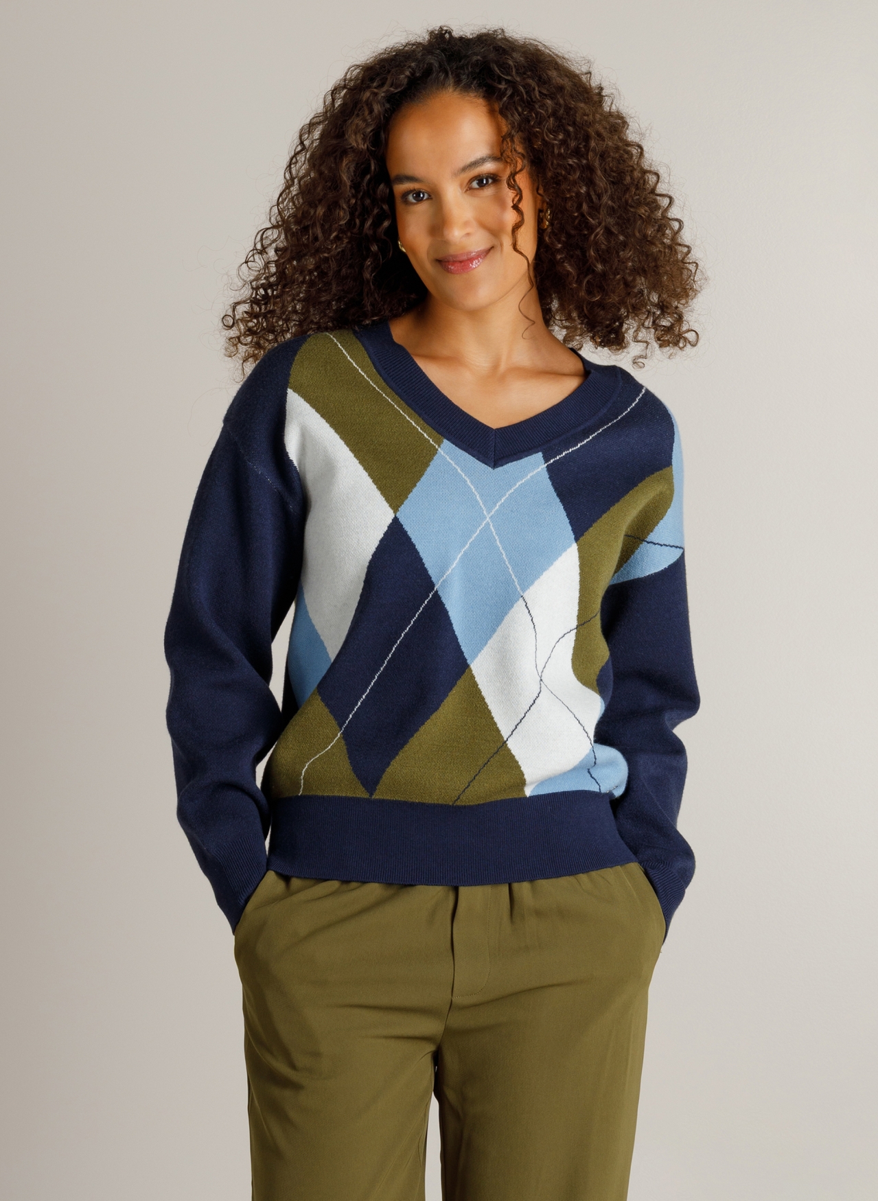 Ivy Beau Trui Heidi Blauw/Multi collor - Afbeelding 5