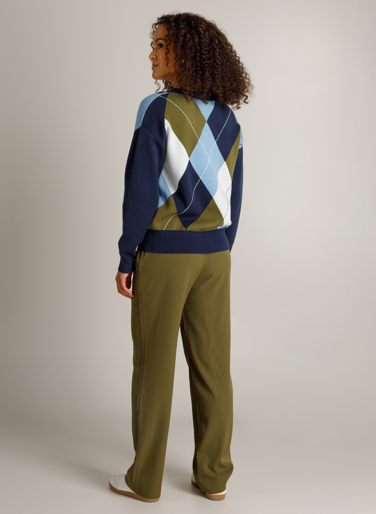 Ivy Beau Trui Heidi Blauw/Multi collor - Afbeelding 4