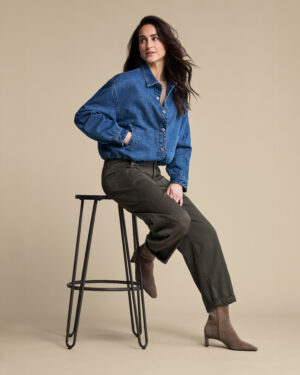 Red Button Avy denim jacket