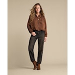 Red Button Avy satin Latte