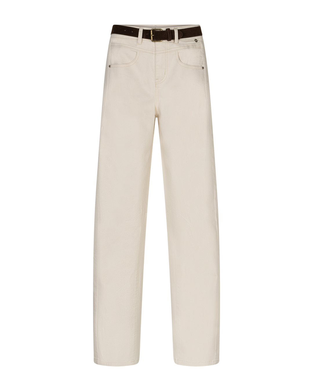 Red Button Korine & Belt Washed